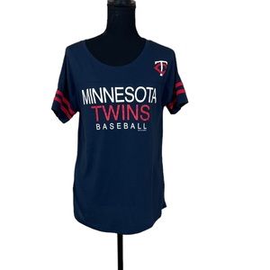 EUC MLB Genuine Merchandise by Campus Lifestyle Minnesota Twins Baseball Tee